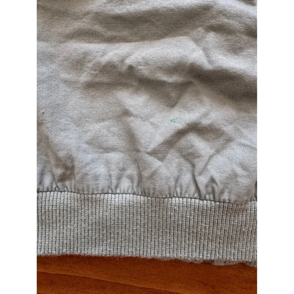 OshKosh Bgosh Toddler Boys Sage Green Cotton Canvas‎ Bomber Jacket Size 2T